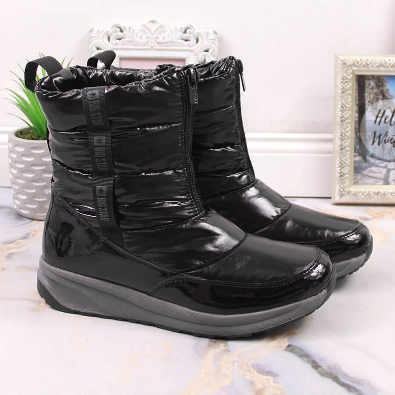 Big Star metallic snow boots W INT1785B Footwear/Outdoor/Big Star Your Sports Performance