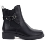 Women's ankle boots, insulated, black, M.Daszyński SA252-7