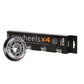 PU 70x24 82A BLACK WHEELS (4 pcs.) NILS EXTREME In preparation Your Sports Performance
