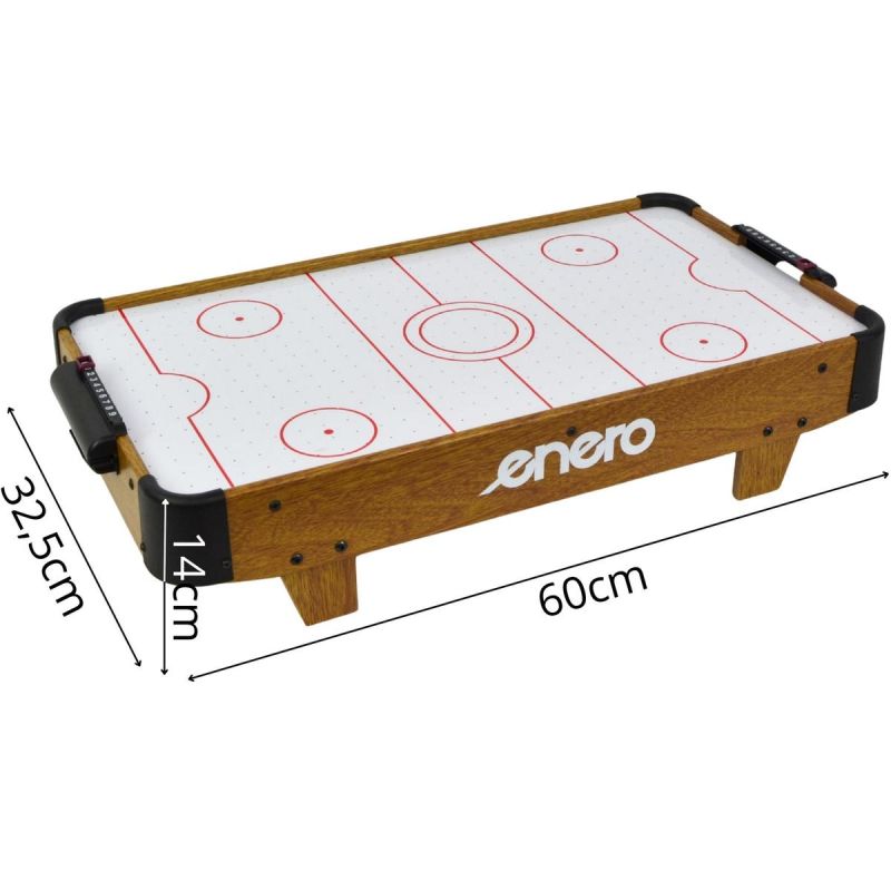 TABLE GAME AIR HOCKEY 60x32.5x14CM WOODEN ENERO Accessories Your Sports Performance