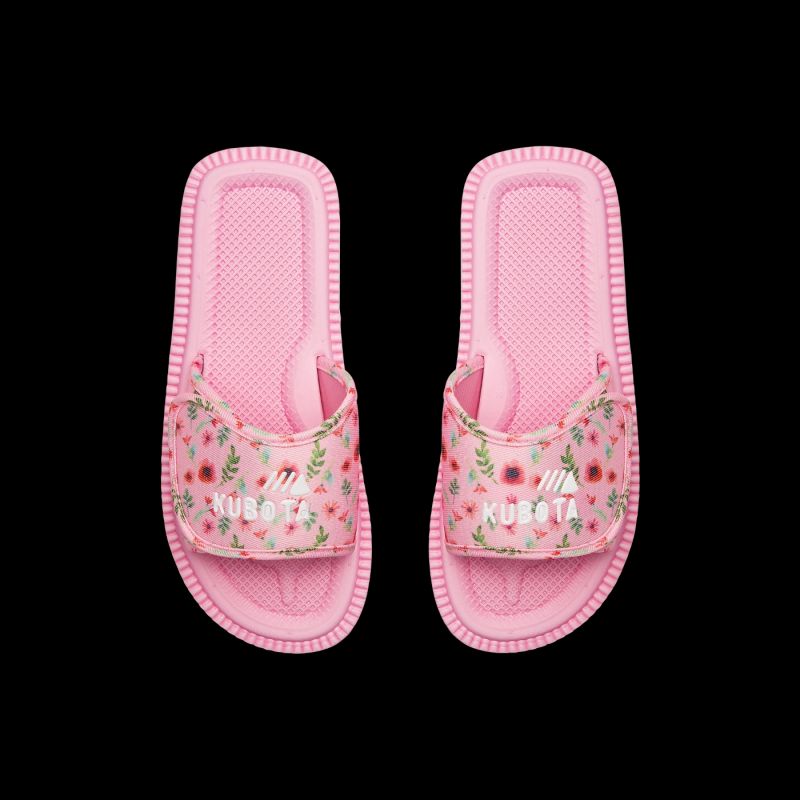 Kubota Velcro Flip Flops Multicolor Floral Pink K25SS-100-001-28-1 *Kategoria tymczasowa Your Sports Performance
