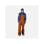 ROSSIGNOL W Outerlimits Insulated Bib Women's Ski Pants Brown