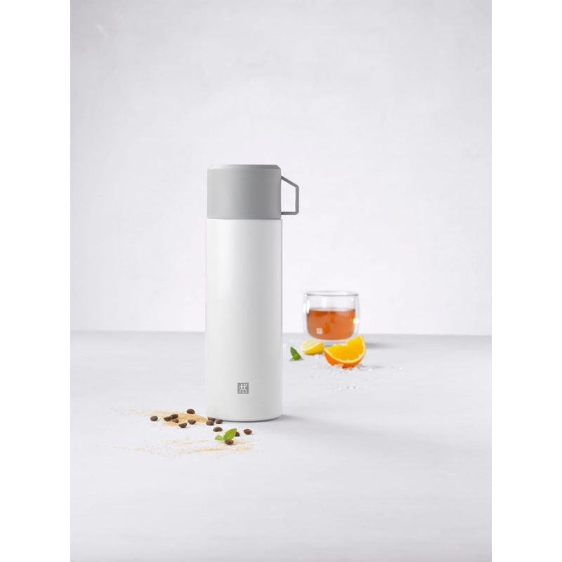 ZWILLING Thermo 1 ltr white thermos with mug AGD - Produkty/Termosy i kubki termiczne Your Sports Performance