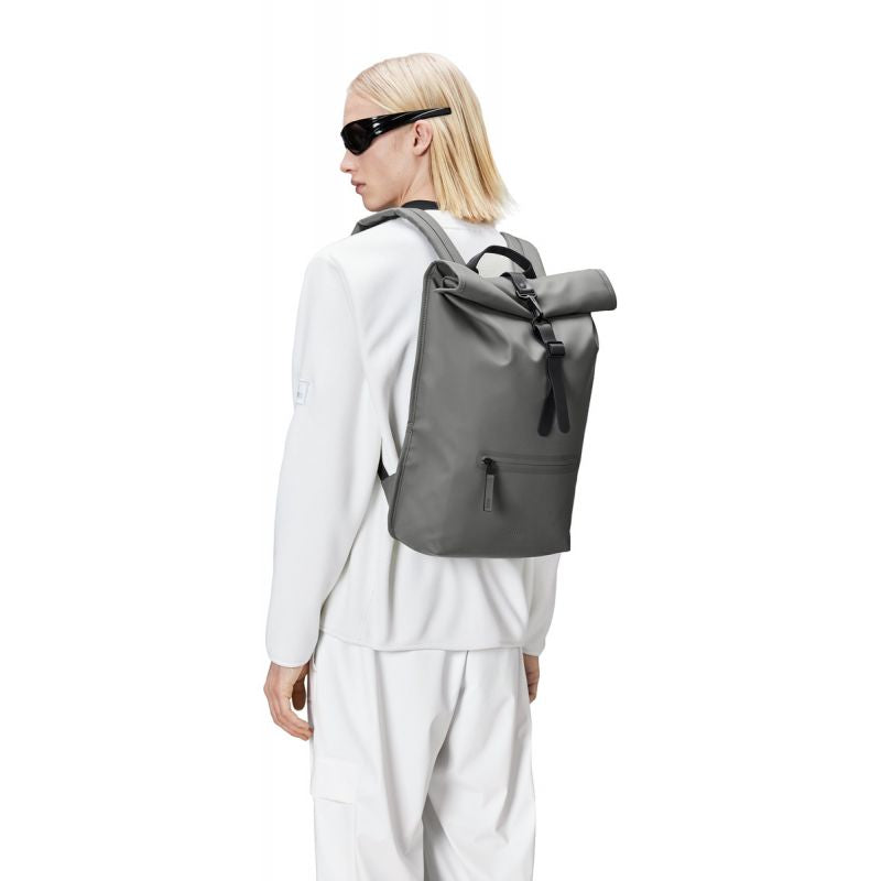 Rains Rolltoprucksack Gray W3 13320 13 Accessories/Plecaki/pozostałe plecaki Your Sports Performance