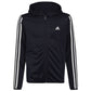 Sweatshirt adidas 3S FZ HD Jr HE9339 Clothing/Lifestyle Adidas