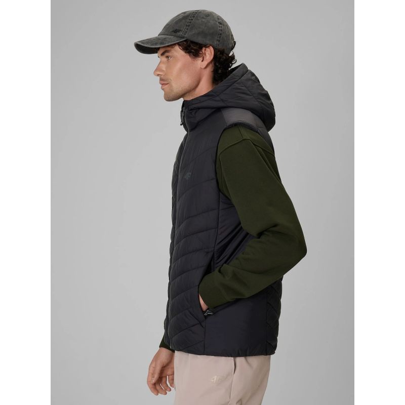 Men's vest with synthetic filling 4F 4FRAW26TVJAM405-20S