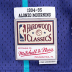 Mitchell & Ness NBA Charlotte Hornets Alonzo Mourning Swingman T-shirt - SMJYAC18010-CHOPURP94AMO Odzież/Odzież na co dzień Your Sports Performance