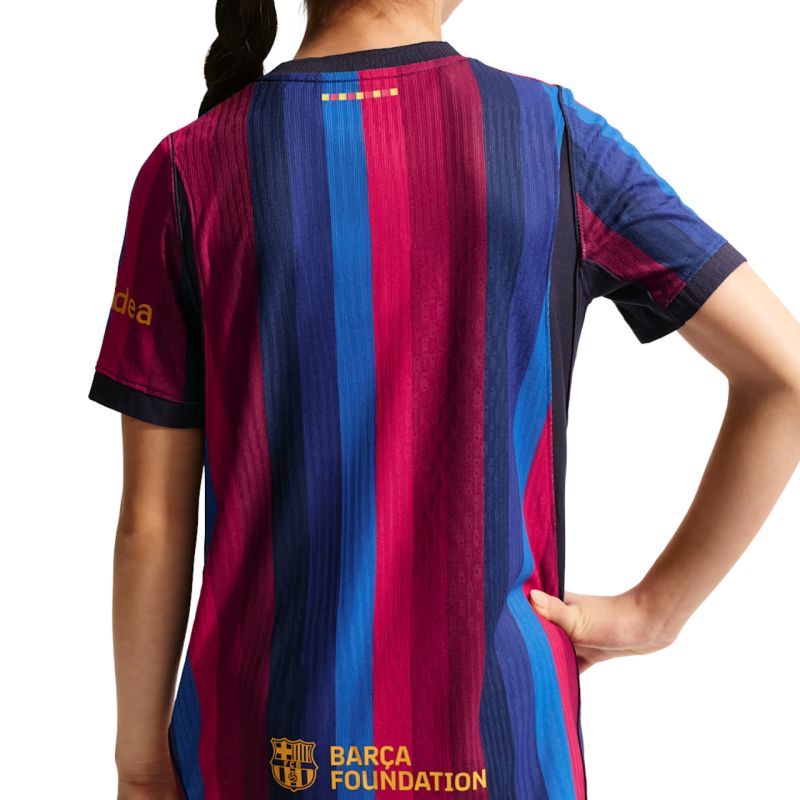 Nike FC Barcelona 2026/27 Match Home Kids' Shirt Blue and Burgundy II1836 683