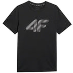 Men's T-shirt 4F M3342 deep black 4FWMM00TTSHM3342 020S