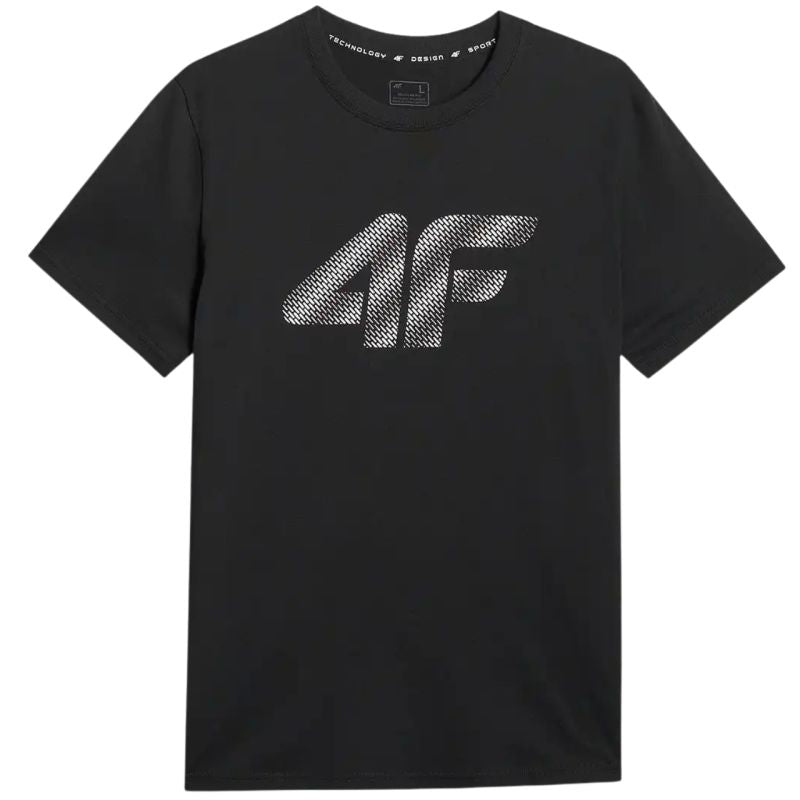 Men's T-shirt 4F M3342 deep black 4FWMM00TTSHM3342 020S