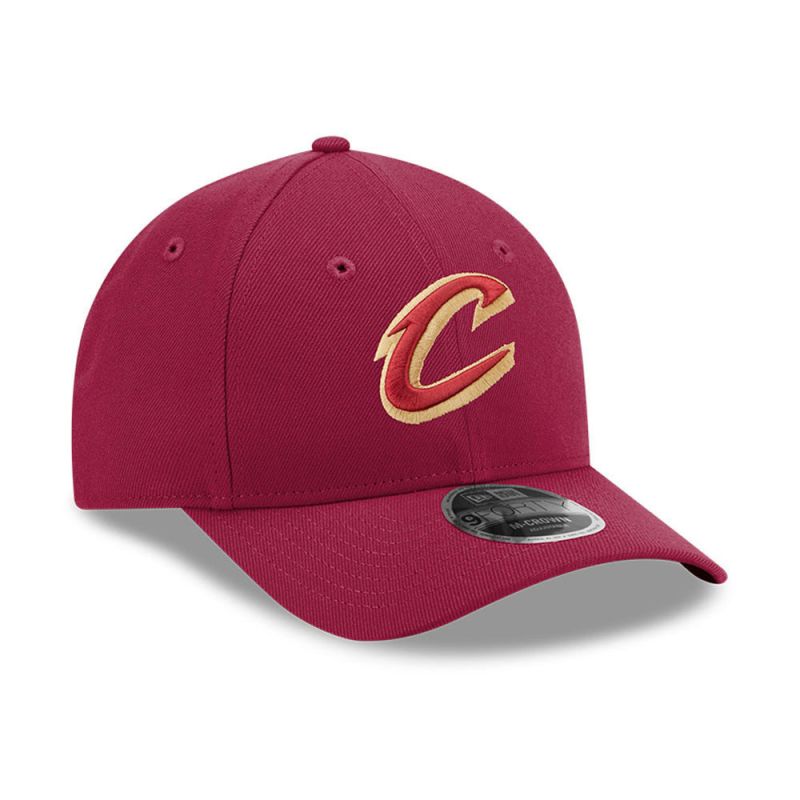 New Era 9FORTY Cleveland Cavaliers NBA Team M-Crown Red Snapback Cap - 60755472 Odzież/Czapki/Czapki z daszkiem Your Sports Performance