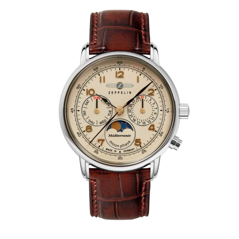 Zeppelin Mediterranee 9637-5 quartz watch Akcesoria sportowe i turystyczne/Zegarki sportowe Your Sports Performance
