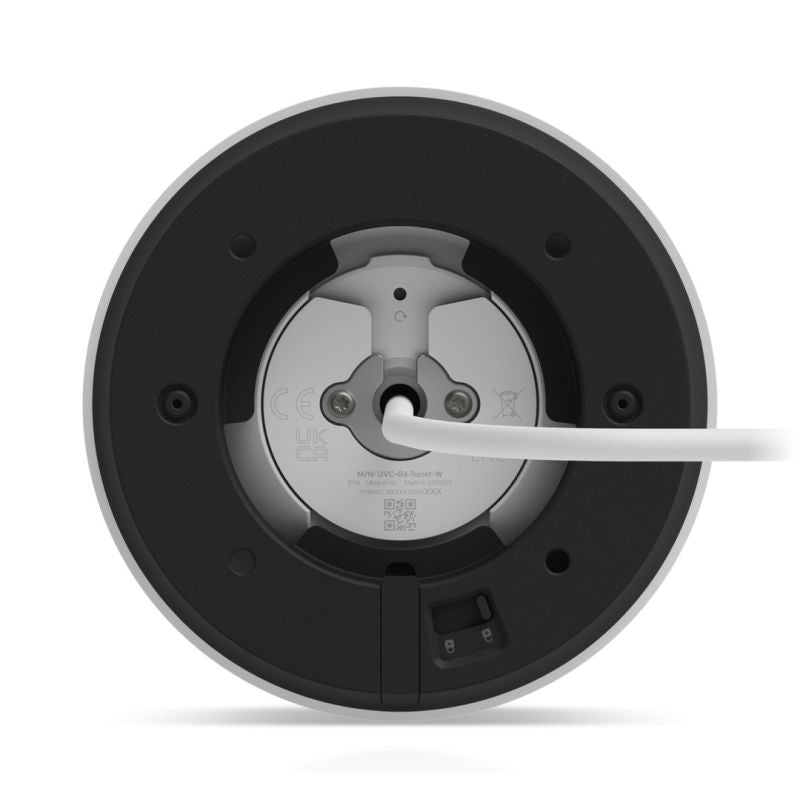 Ubiquti UniFi G6 Turret White camera (UVC-G6-Turret-W) 8MP 3840 x 2160 (16:9) IP66 IK04 12.5W CCTV IP/Kamery Your Sports Performance