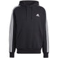 Adidas Essentials French Terry 3-Stripes Hoodie M IC0435 Clothing/Training Adidas