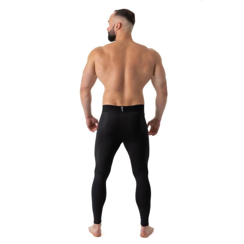 Long black training leggings - CSL - S ODZIEŻ - Leginsy Your Sports Performance