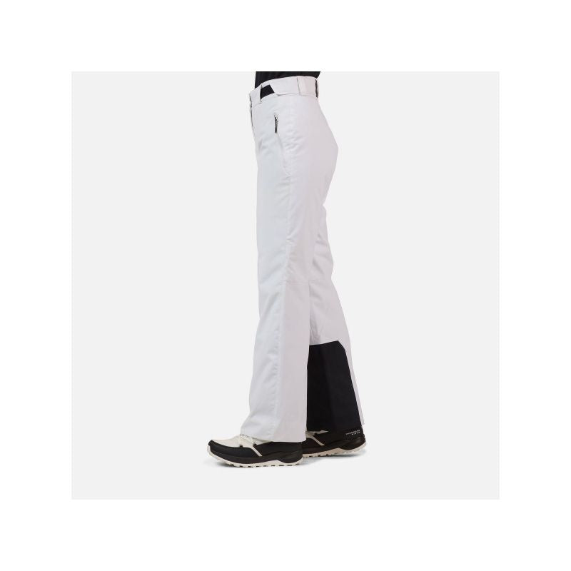 Women's ROSSIGNOL W Strawpile Insulated Pant ski trousers, white
