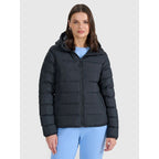 Women's down jacket with natural filling 4F 4FRAW25TDJAF0800-20S
