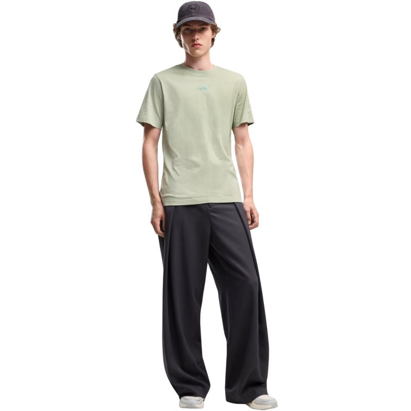 Puma Men's ESS Small No.1 Logo Centered Tee Light Green 692912 28