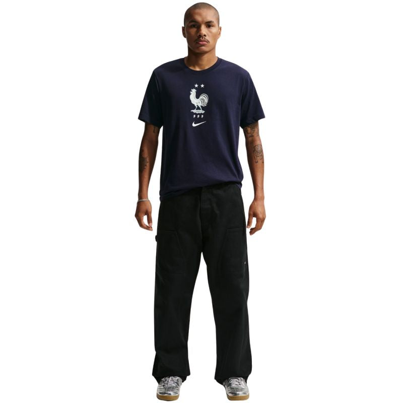 Nike FFF Soccer Men's T-Shirt Navy Blue IH2181 498