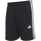Men's adidas Essentials 3-Stripes French Terry Shorts Black KY6545