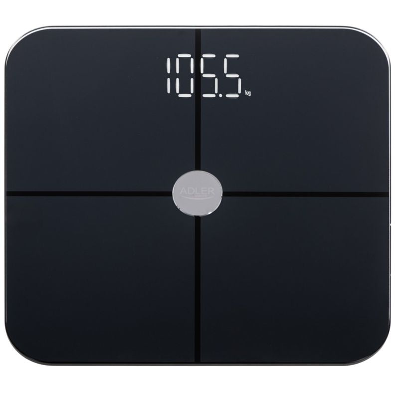 ADLER AD 8187b bathroom scale black AGD - Produkty/Wagi łazienkowe Your Sports Performance