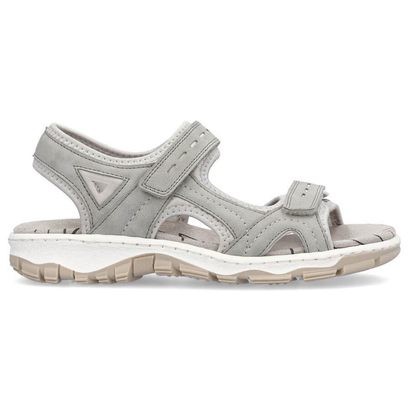 Comfortable Rieker W RKR674 gray sandals Footwear/Lifestyle/Rieker Your Sports Performance