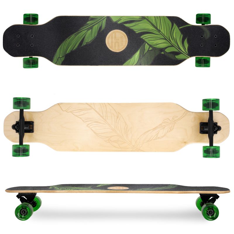 Freeride longboard skateboard Spokey longbay pro 9506999000 940997 Accessories/Skating Your Sports Performance