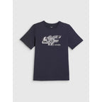 Boys' regular-fit graphic T-shirt 4F 4FJRAW26TTSHM4349-22S