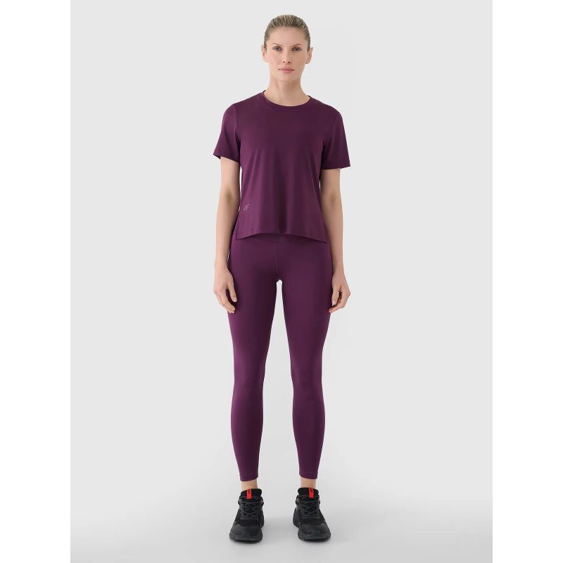Women's oversize quick-drying training T-shirt 4F 4FRSS25TFTSF1236-50S *Kategoria tymczasowa Your Sports Performance