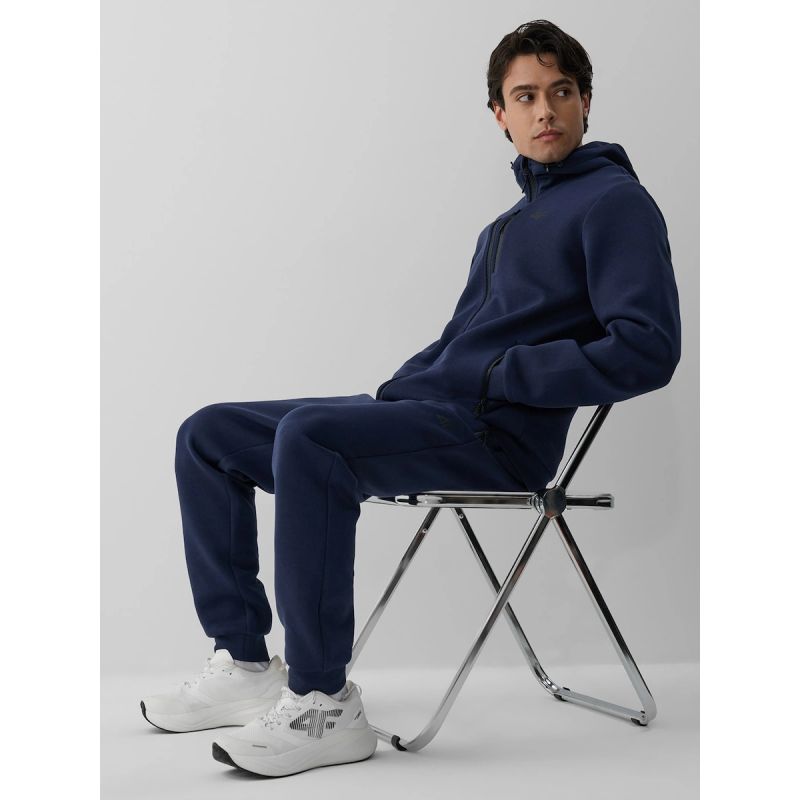Men's regular hooded sweatshirt 4F 4FRAW26TSWSM3160-31S