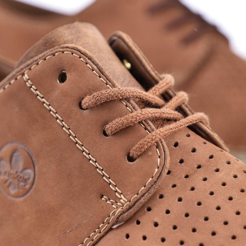 Rieker M RKR528 brown openwork leather shoes Footwear/Lifestyle Your Sports Performance