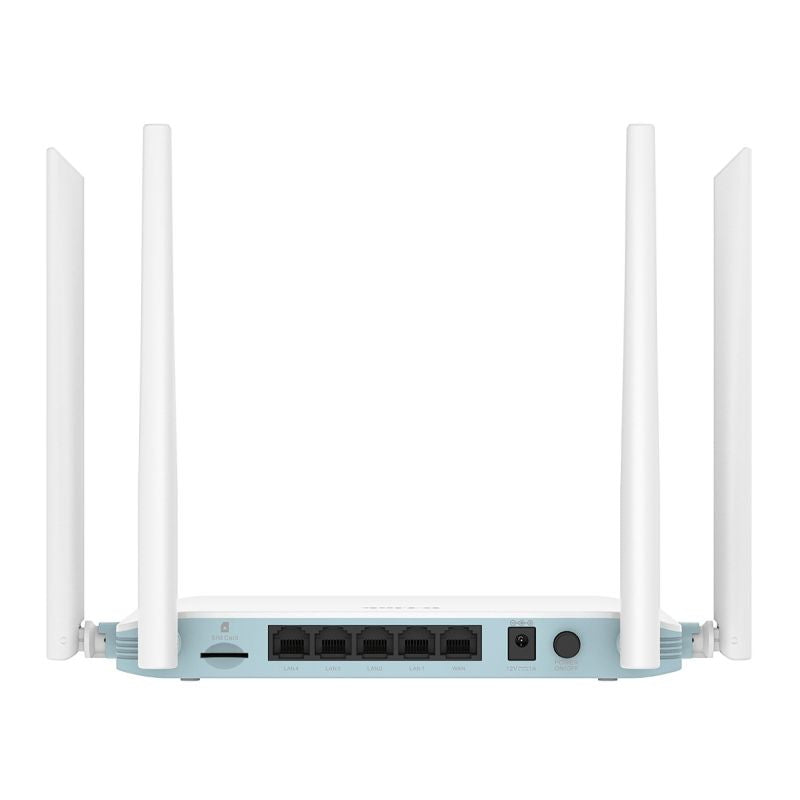 D-Link EAGLE PRO AI Wireless Router Fast Ethernet Single Frequency (2.4 GHz) 4G White Komunikacja i łączność/Routery 3G/4G/5G Your Sports Performance