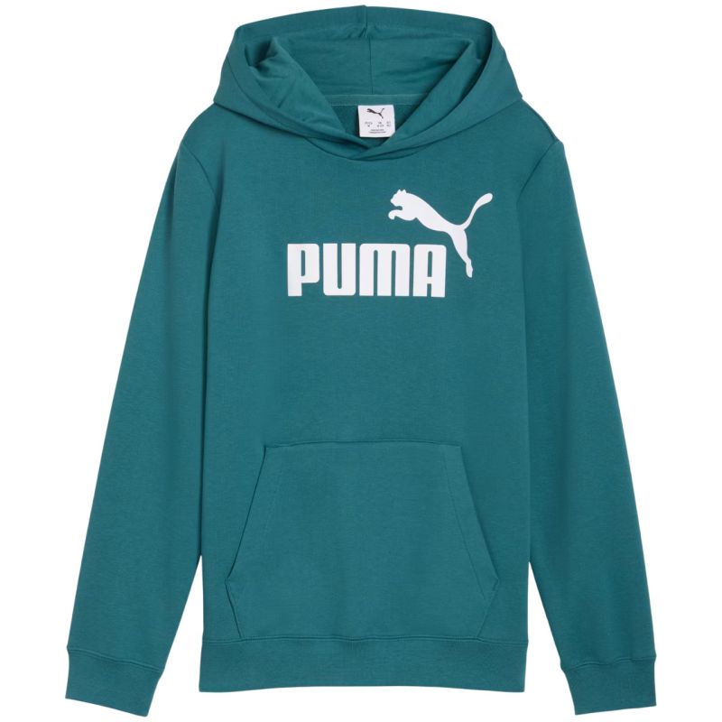 Puma ESS No. 1 Logo Hoodie for Kids Green 684909 41