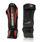 M Shin Guards - Phantom Red Ochraniacze piszczeli Your Sports Performance