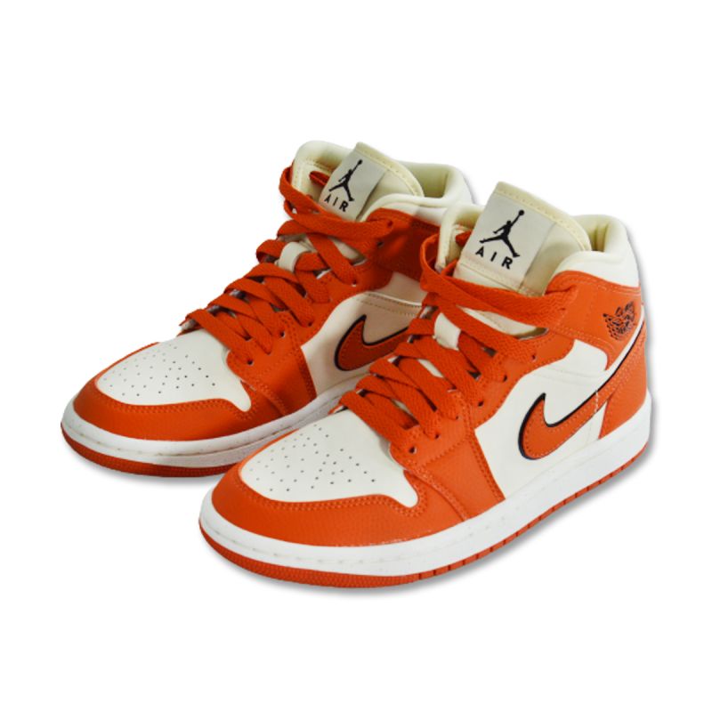 Air Jordan 1 Mid SE Sport Spice Sneakers - DV1302-100 Obuwie/Buty do koszykówki męskie/Air Jordan Your Sports Performance