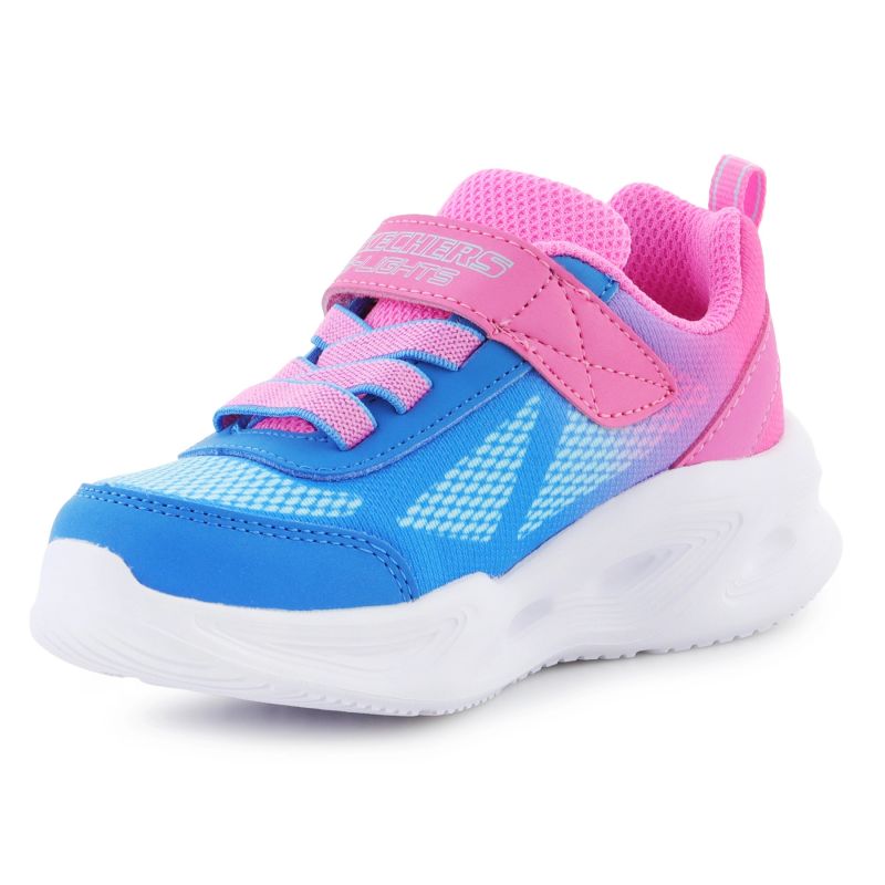 Skechers S Lights-Skechers Sola Glow shoes - Ombre Deluxe Jr 303714N-HPBL Footwear/Lifestyle/Skechers Skechers