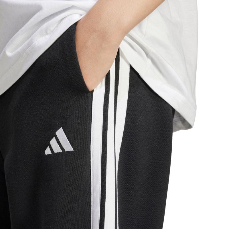 adidas Essentials 3-Stripes Fleece Loose-Fit Pants W JE1276 Clothing/Lifestyle/Trousers, shorts Adidas