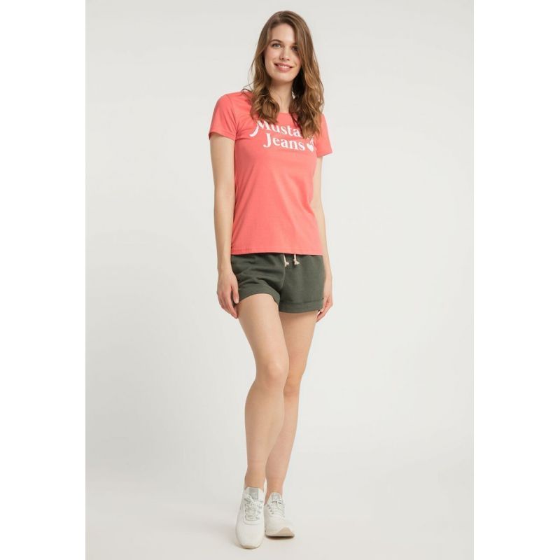 Mustang T-shirt Alexia W 1009391 8204 Clothing/Lifestyle/T-shirts/Mustang Your Sports Performance