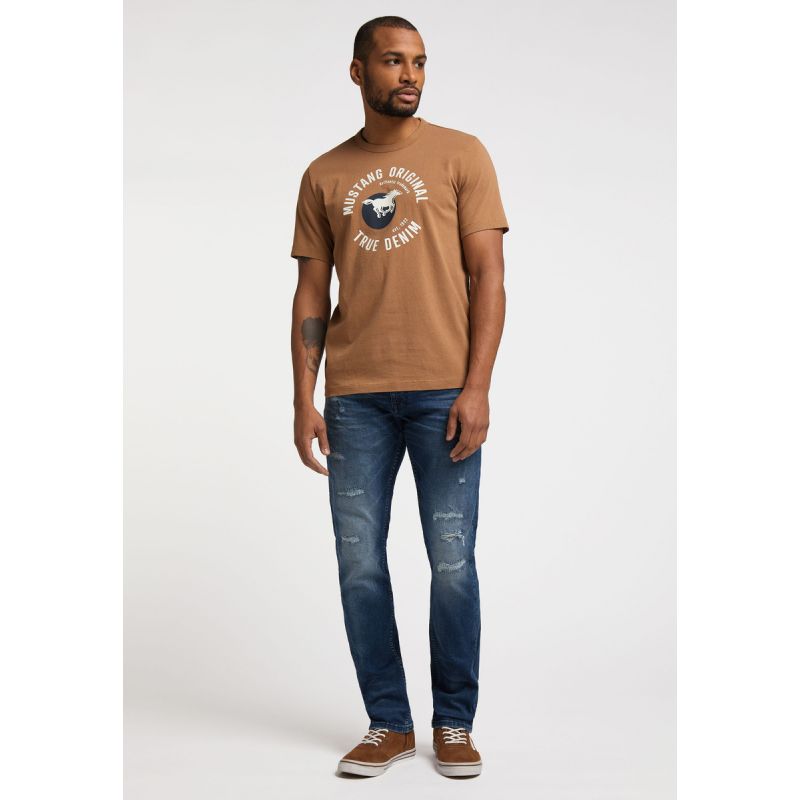 Mustang T-shirt Alex C Print M 1012147 3299 Clothing/Lifestyle/T-shirts/Mustang Your Sports Performance