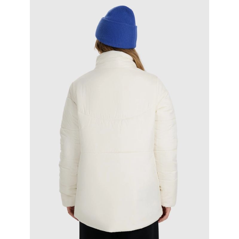 Women's Puffer Jacket with Synthetic Filling 4F 4FWAW25TDJAF583-12S