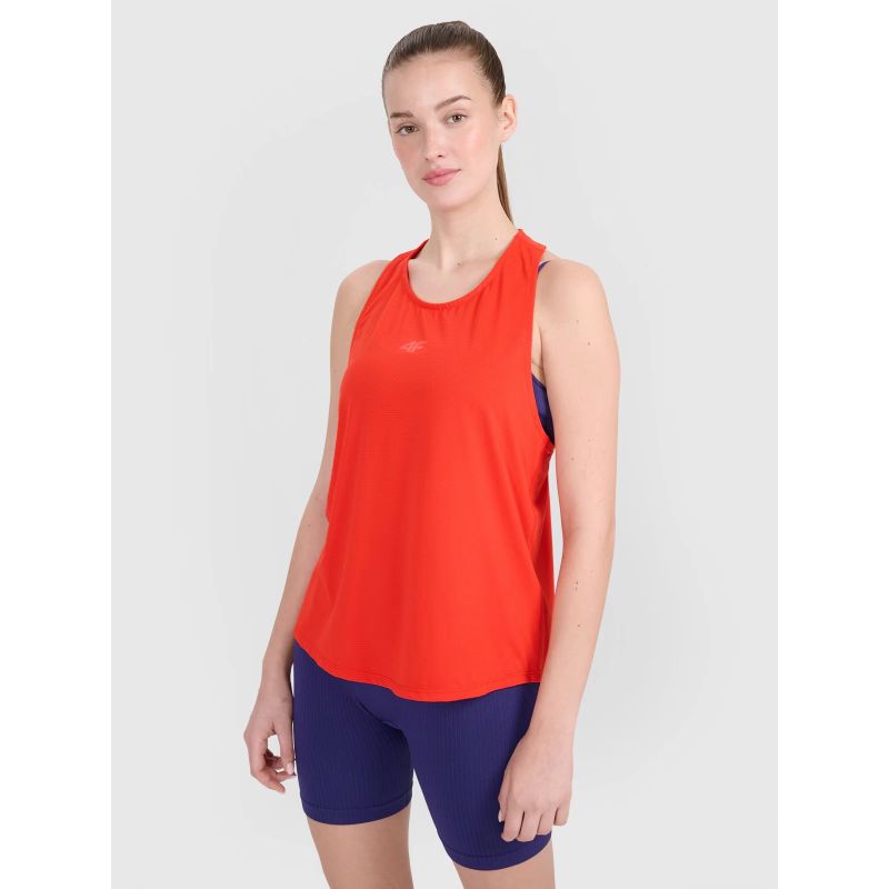 Women's quick-drying oversize training top 4F 4FWSS25TFSLF412-62S *Kategoria tymczasowa Your Sports Performance