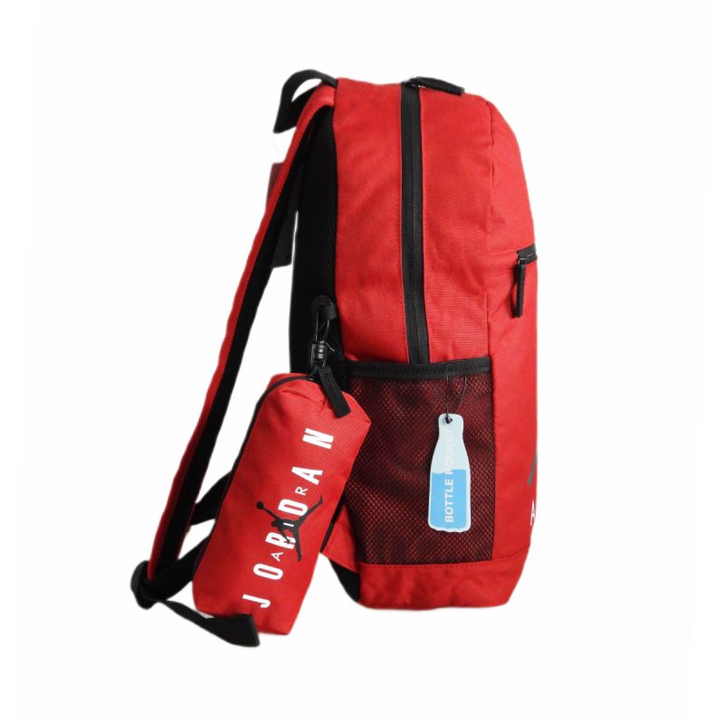 Air Jordan School Backpack Gym Red + Pencil Case - 9B0503-R78 Akcesoria i sprzęt koszykarski/Torby i plecaki Your Sports Performance