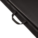 Folding gymnastics mattress black 2400x1200x50mm HMS MGS01 In preparation Your Sports Performance
