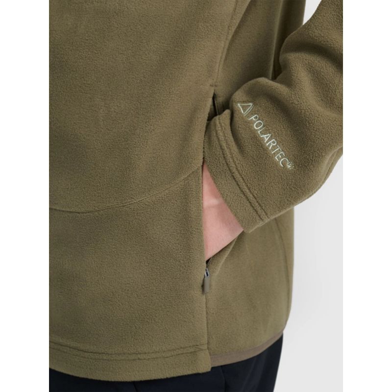Polartec regular men's fleece with stand-up collar 4F 4FWAW25TFLEM333-43S 4f