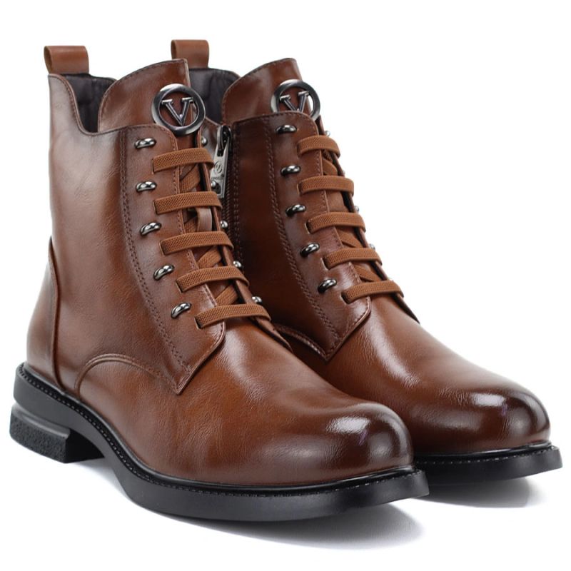 Brown Women's Ankle Boots Vinceza 27-58578