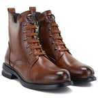 Brown Women's Ankle Boots Vinceza 27-58578