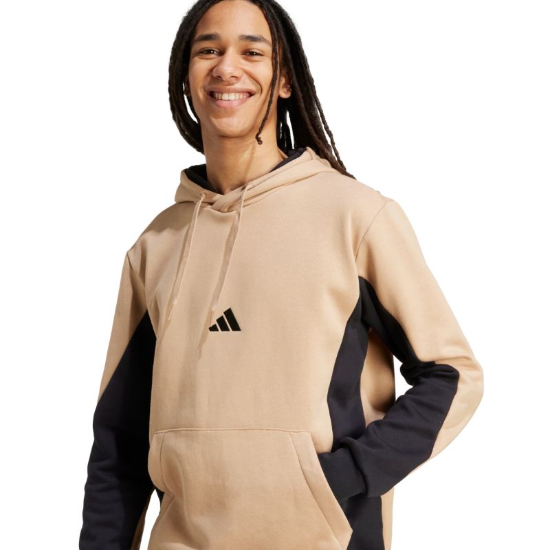 adidas Sportswear Fleece Colorblock Hooded M KB5265 tracksuit Clothing/Lifestyle Adidas