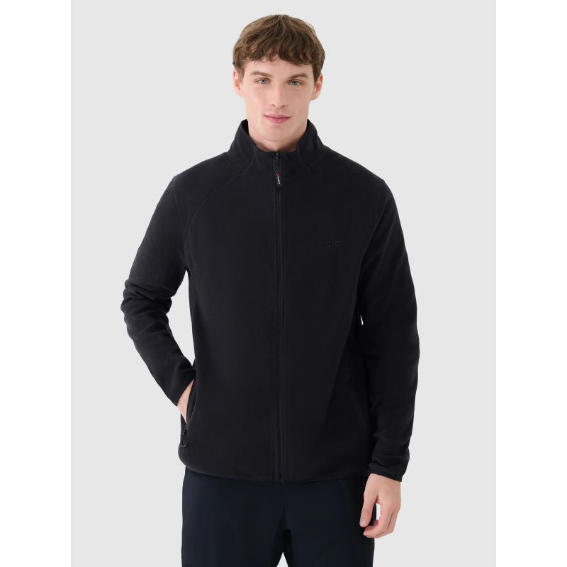 Men's trekking fleece with stand-up collar 4F 4FWSS25TFLEM304-20S *Kategoria tymczasowa Your Sports Performance