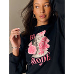 Women's loose sweatshirt without hood 4F 4FRSS26TSWSF2972-20S 4f