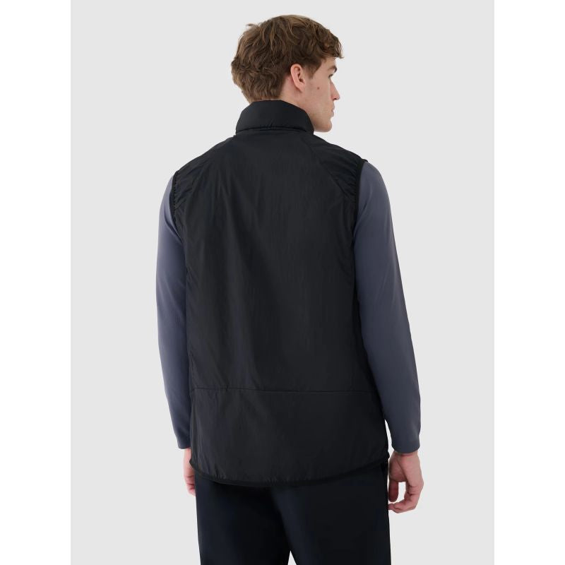 Men's down trekking vest with Primaloft filling Black 4F 4FWSS25TVJAM177-22S *Kategoria tymczasowa Your Sports Performance